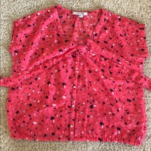 Cute fun & flirty printed top